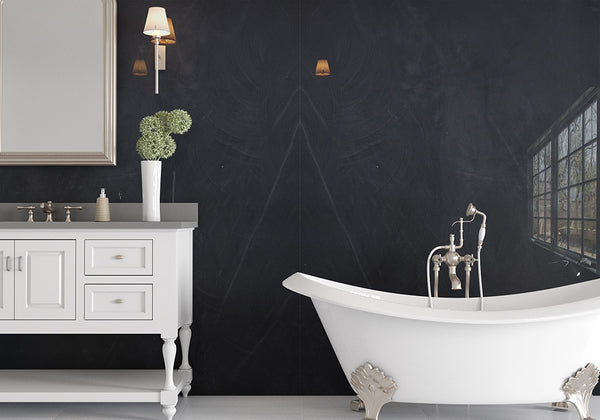 Soyeux Noir Honed Quartzite Slab Random