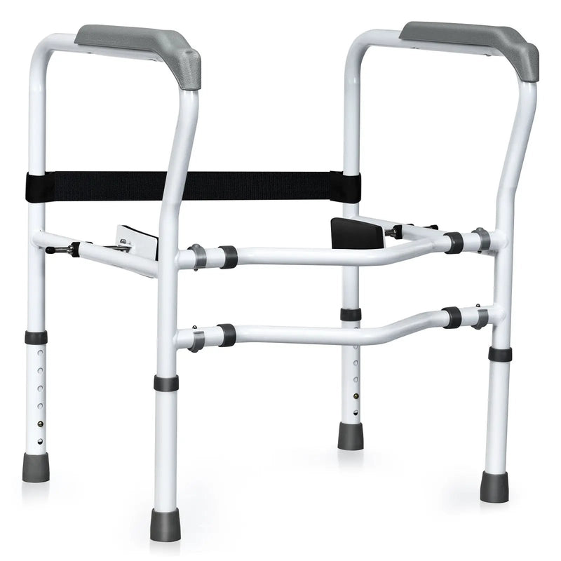 Steel Safety Toilet Rail with Created Fixable Clamp by DirectDeals