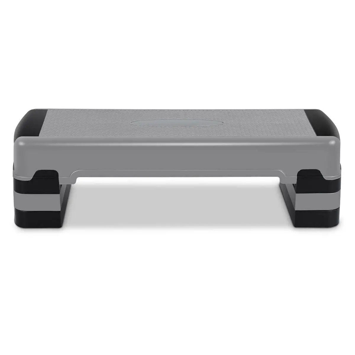 35 Inch Aerobic Cardio Adjustable Exercise Stepper with Risers by DirectDeals