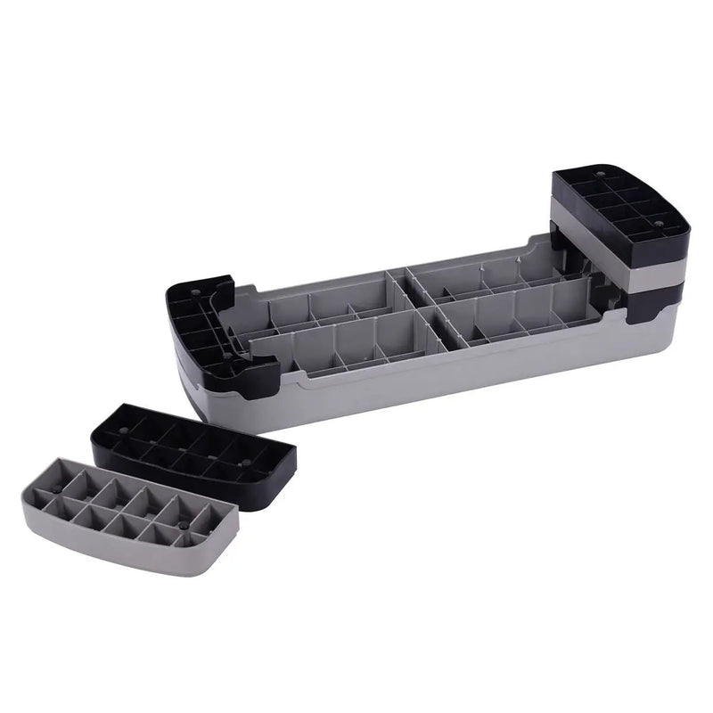 35 Inch Aerobic Cardio Adjustable Exercise Stepper with Risers by DirectDeals