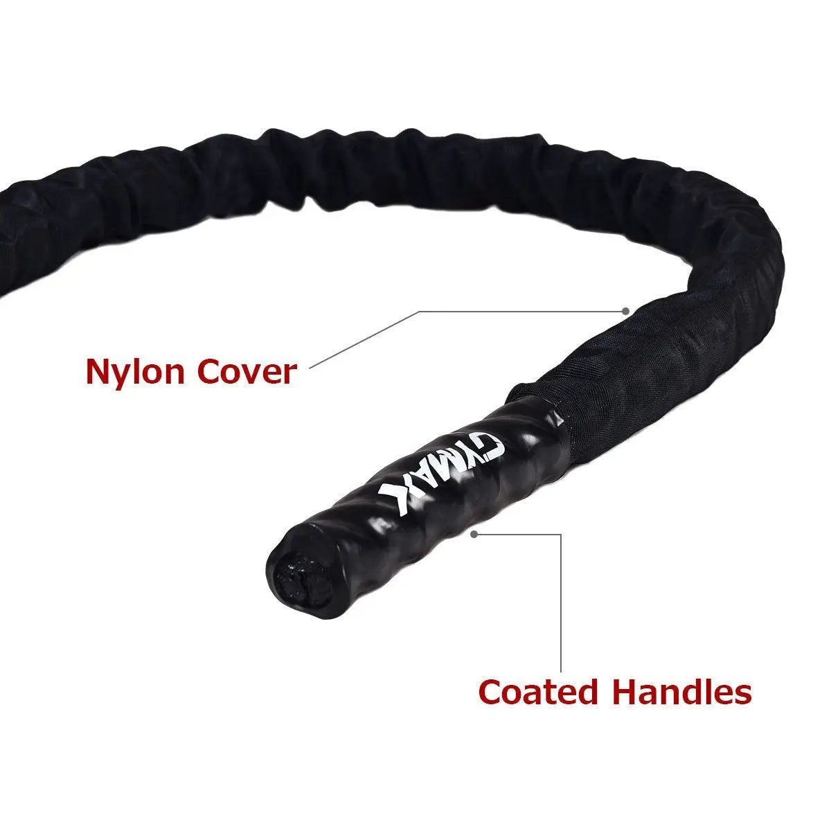 2 Inch Battle Ropes 30/40/50ft Length Poly Dacron Rope-2 Inch Diam 50Ft by DirectDeals