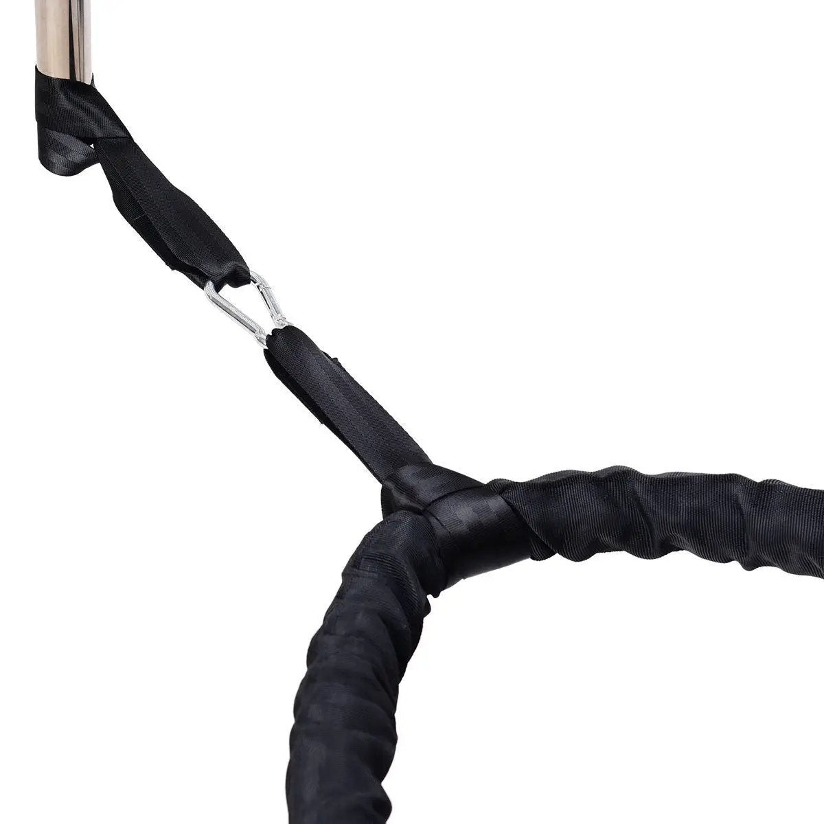 2 Inch Battle Ropes 30/40/50ft Length Poly Dacron Rope-2 Inch Diam 50Ft by DirectDeals