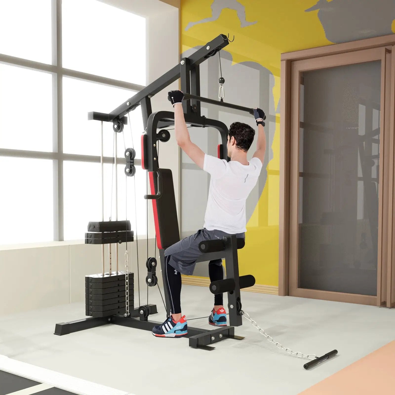 Multifunction Cross Trainer Workout Machine by DirectDeals