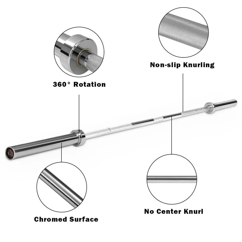 1000 lbs Weight Lifting Barbell by DirectDeals