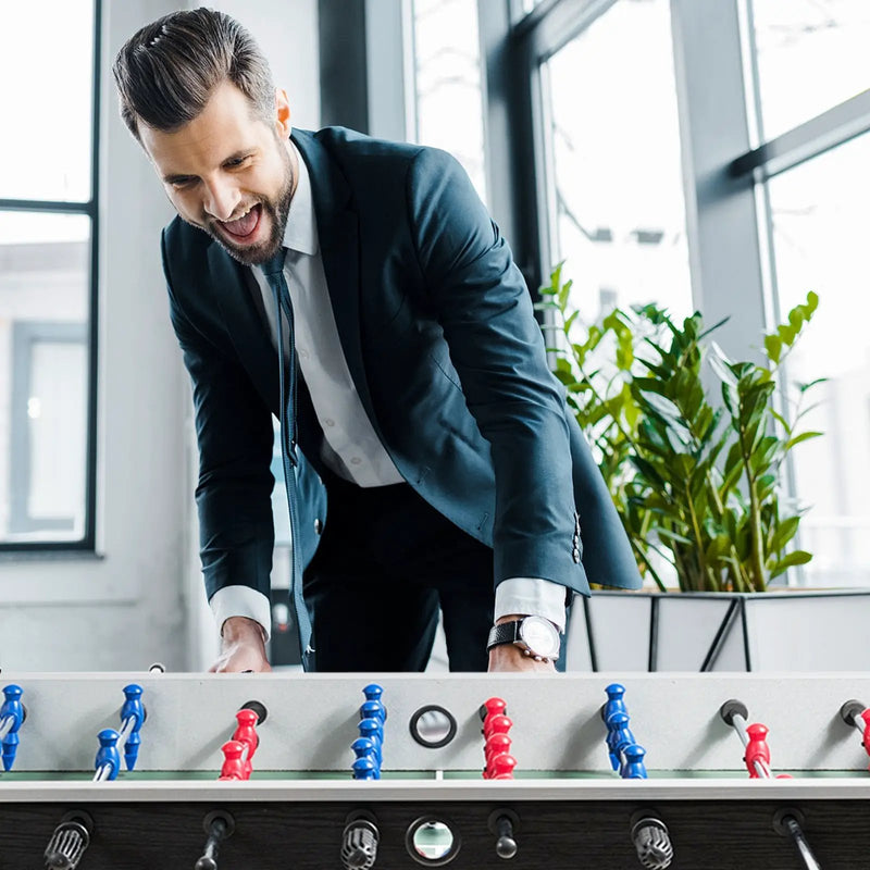 48 Inch Competition Sized Home Recreation Wooden Foosball Table by DirectDeals