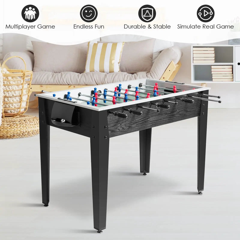48 Inch Competition Sized Home Recreation Wooden Foosball Table by DirectDeals