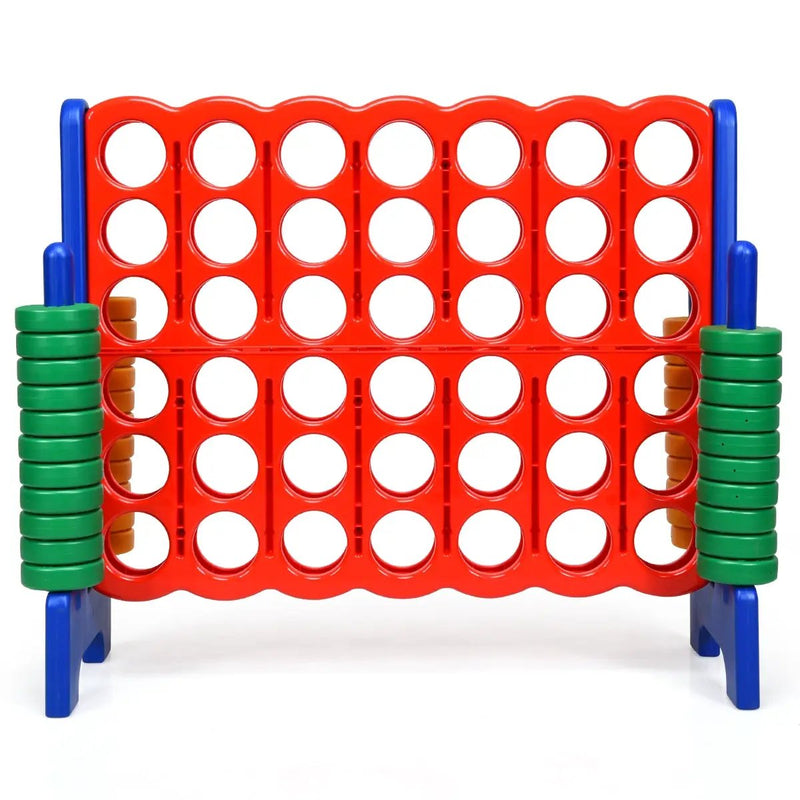 Jumbo 4-to-Score Giant Game Set with 42 Jumbo Rings and Quick-Release Slider by DirectDeals
