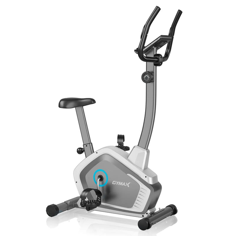 Magnetic Stationary Upright Cycling Bike with 8-Level Resistance by DirectDeals