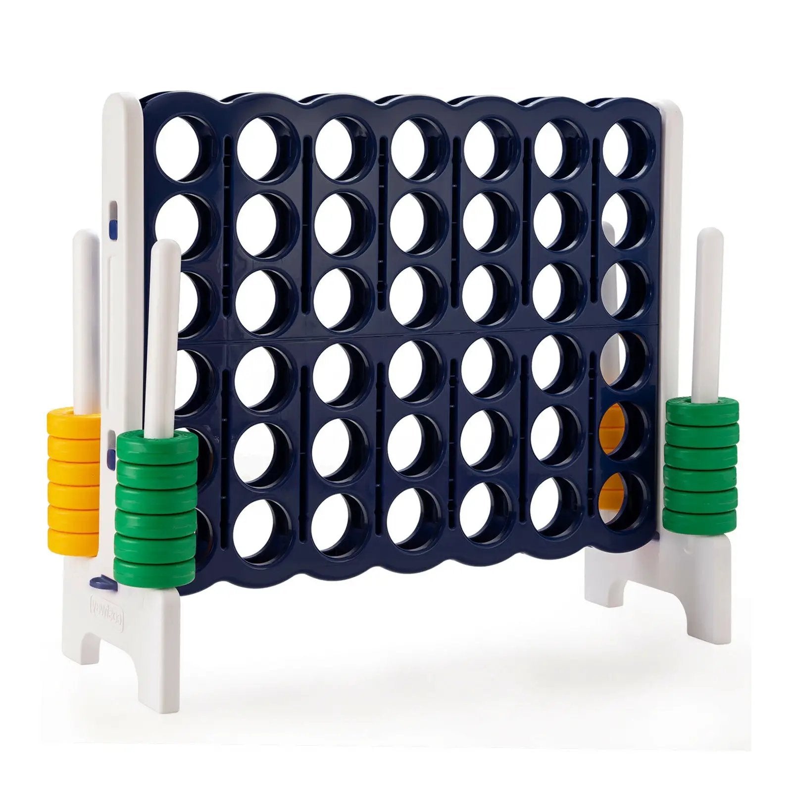 Jumbo 4 in a Row 4-to-Score Giant Game Set-White by DirectDeals