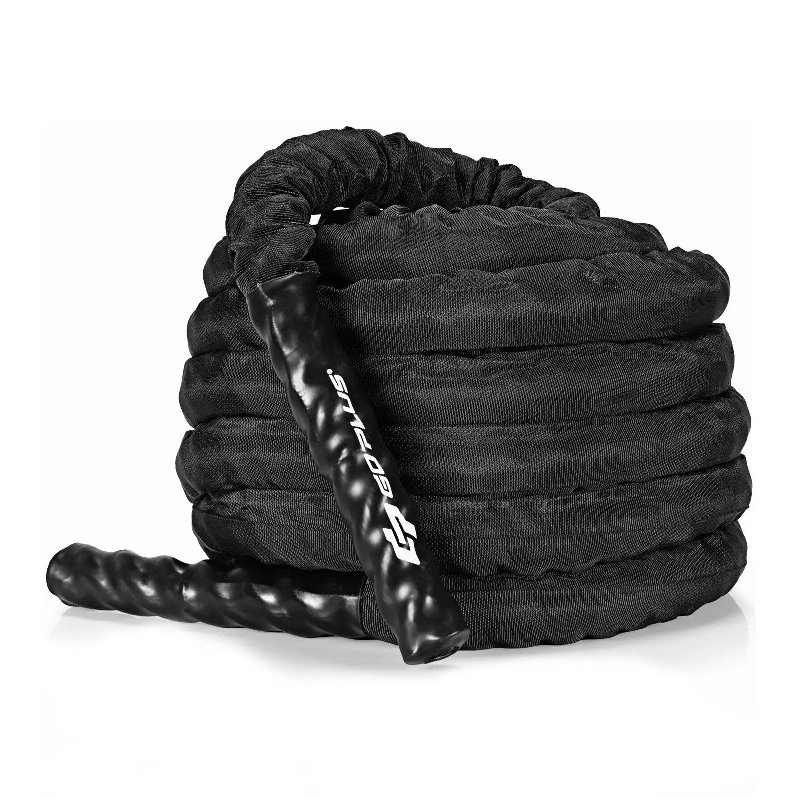30/40/50 Feet 1.5 Inch Diameter Battle Rope with Protective Sleeve by DirectDeals