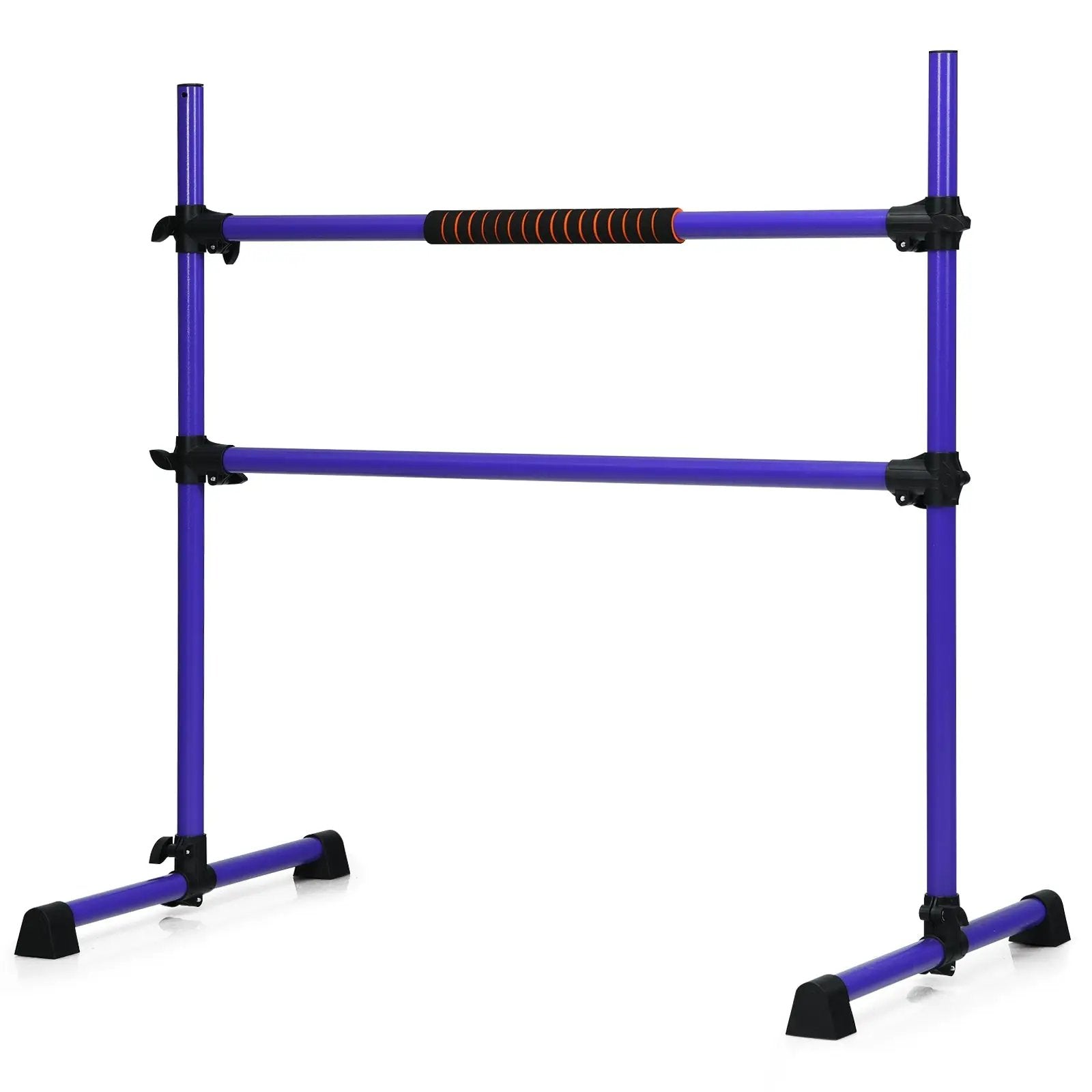 4 Feet Portable Ballet Barre with Adjustable Height by DirectDeals