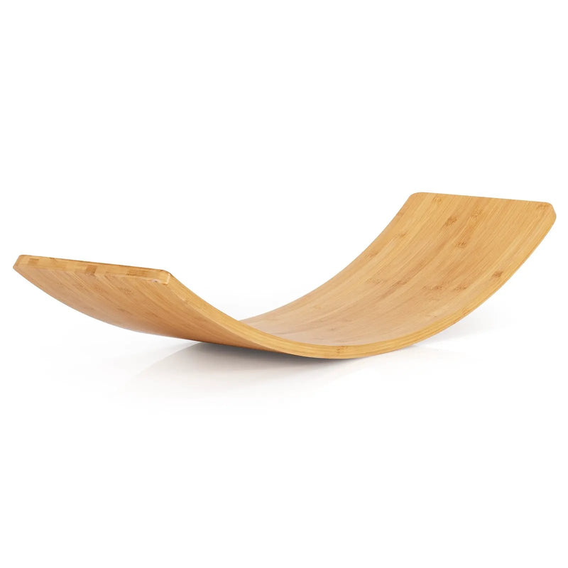 35.5 Inch Wooden Wobble Balance Board for Toddler and Adult by DirectDeals