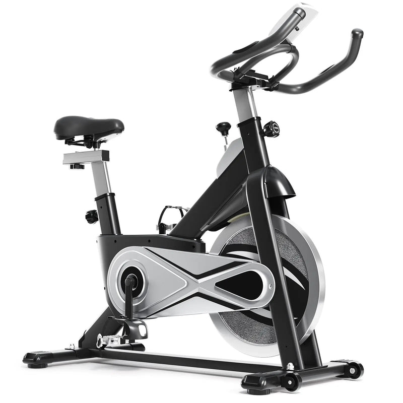 Exercise Bike Stationary Cycling Bike with 40 Lbs Flywheel by DirectDeals