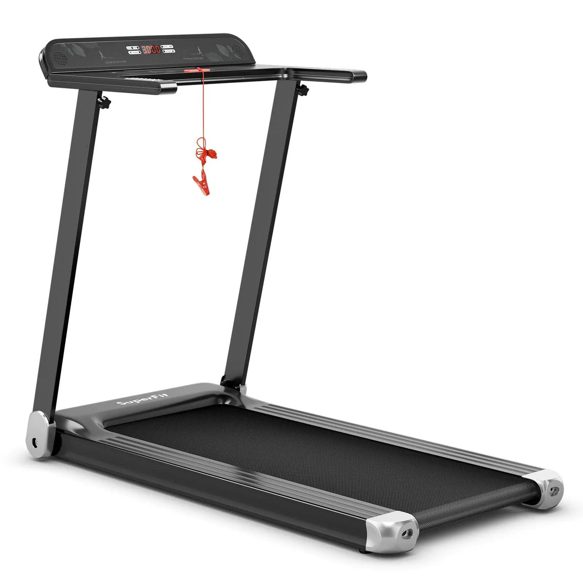 Folding Electric Compact Walking Treadmill with APP Control Speaker by DirectDeals