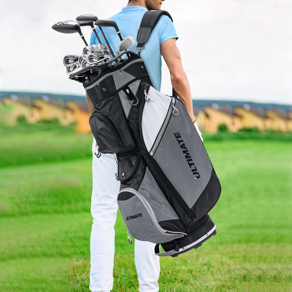 14-Way Golf Cart Stand Bag with Waterproof Rain Hood, photo 2 of 8