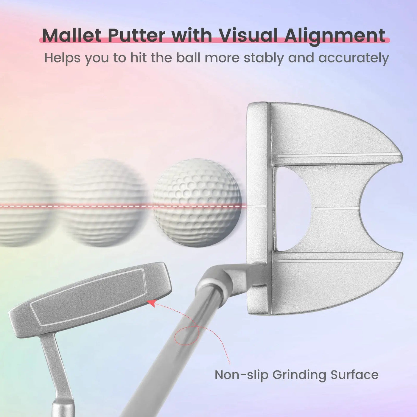 Women's 9 Pieces Complete Golf Club Set by DirectDeals