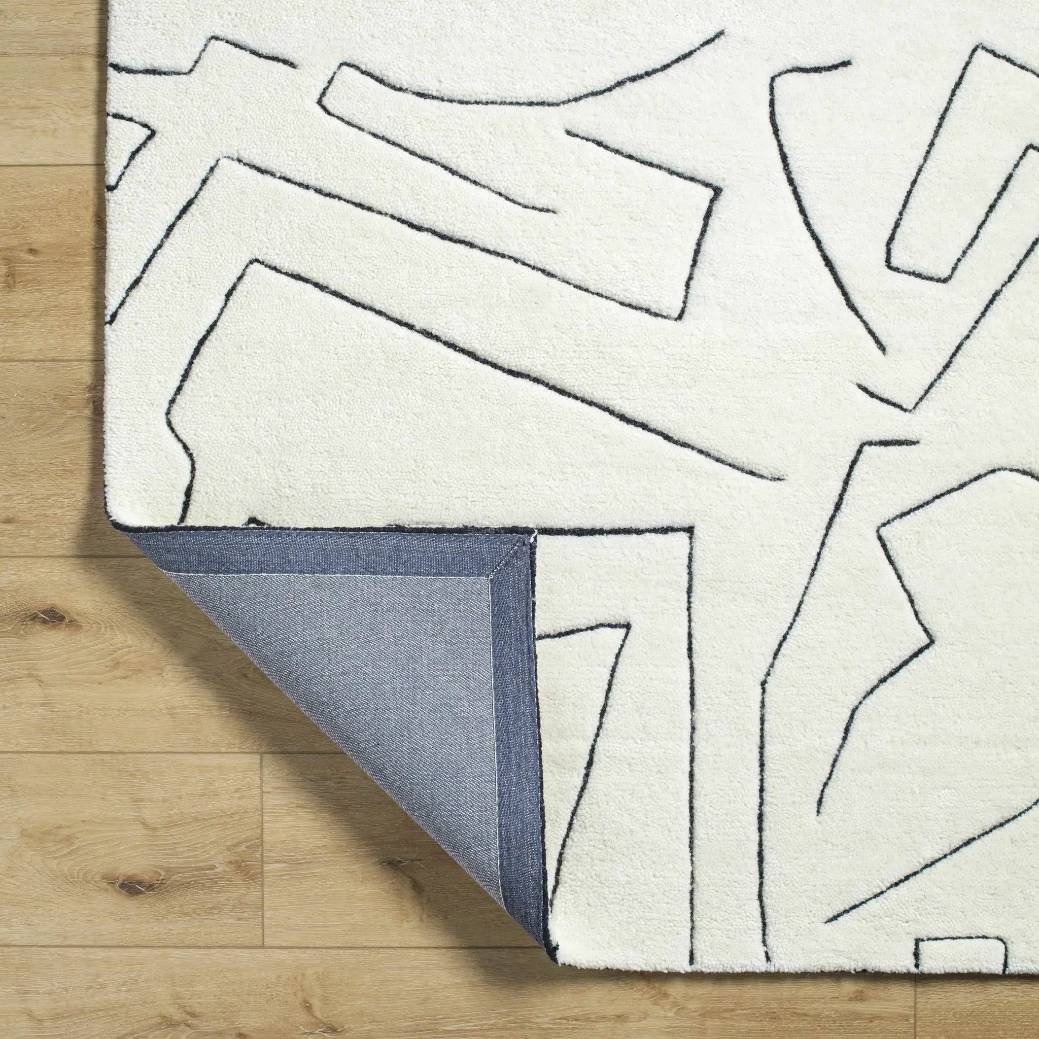 Mony Rose Cream Area Rug - Clearance by Boutique Rugs