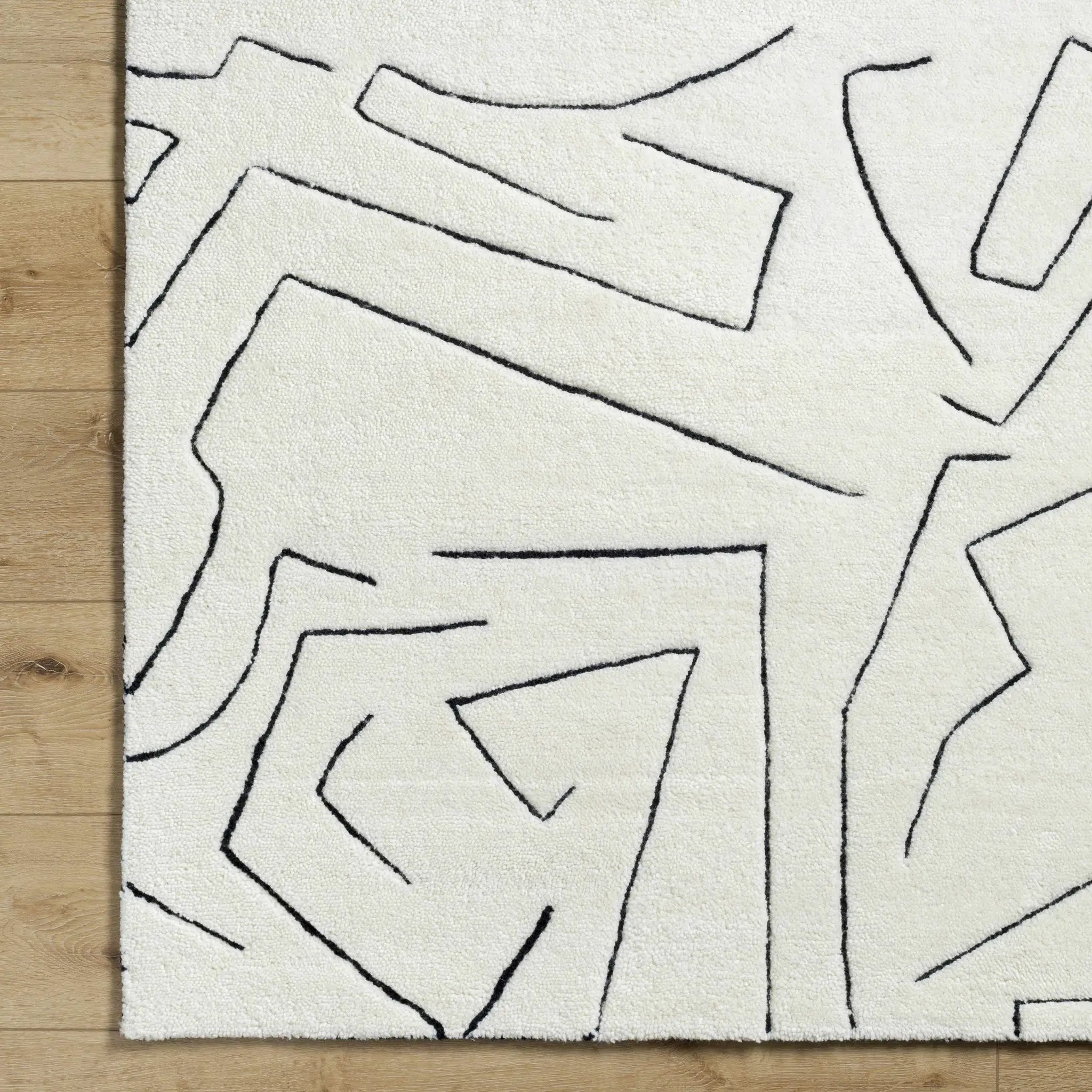 Mony Rose Cream Area Rug - Clearance by Boutique Rugs