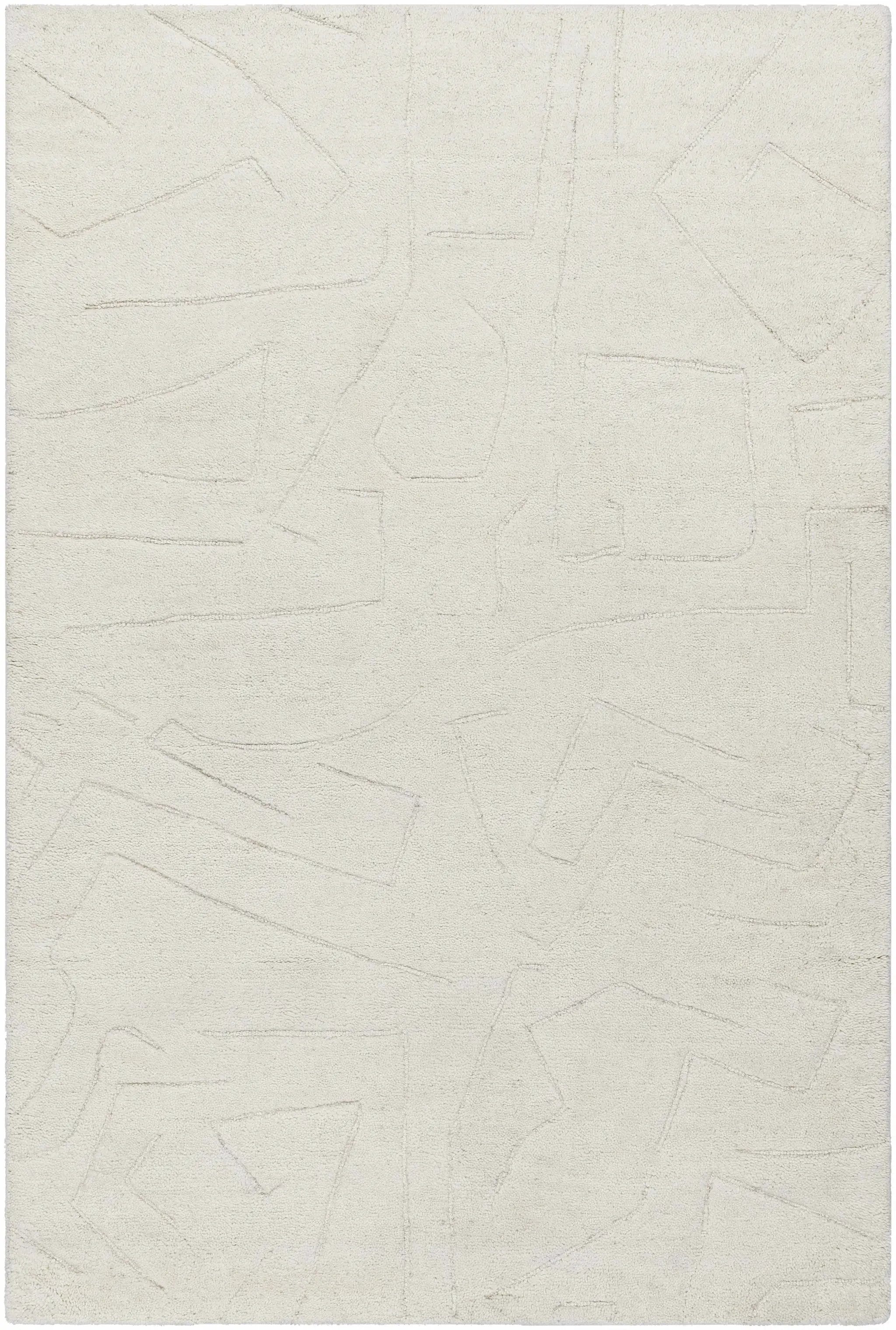 Mony Ivory Area Rug - Clearance by Boutique Rugs