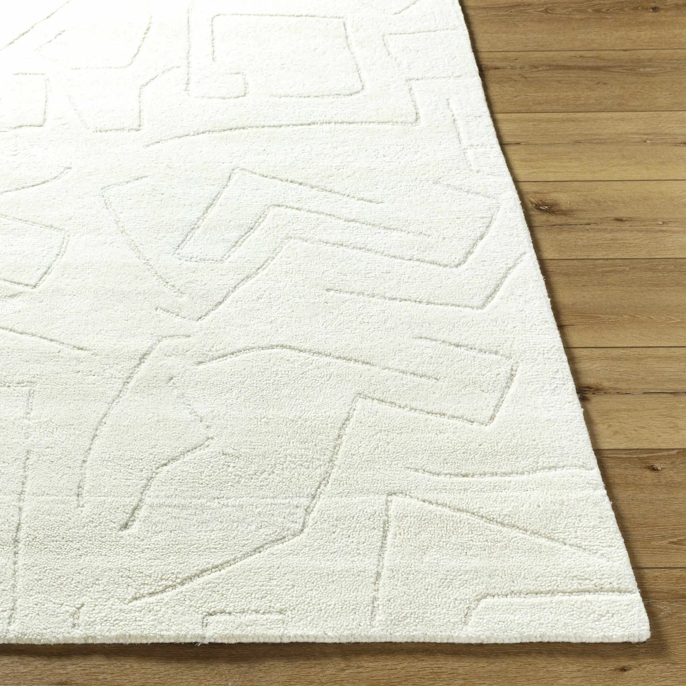 Mony Ivory Area Rug - Clearance by Boutique Rugs
