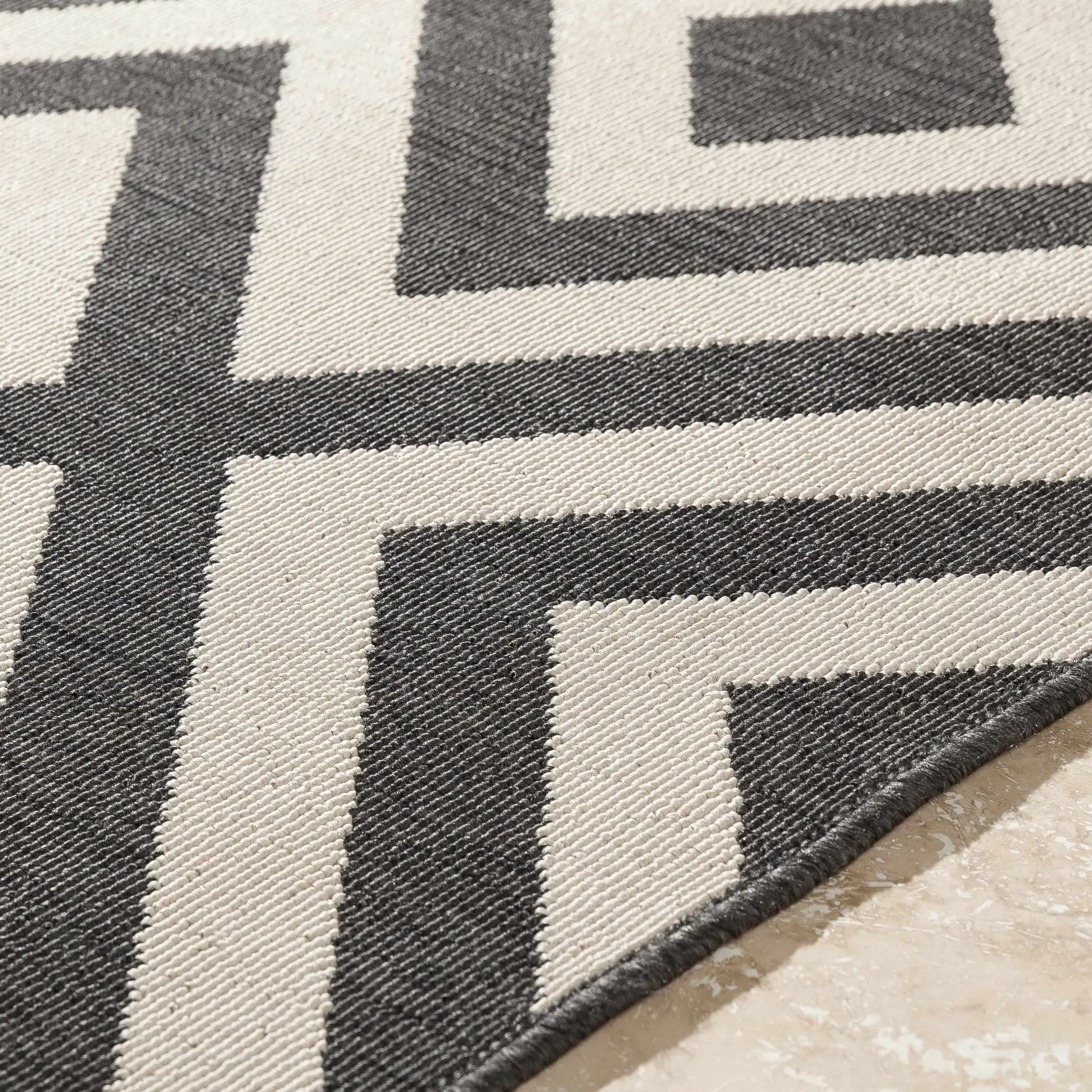 Spilsby Geometric Outdoor Rug - Clearance by Boutique Rugs