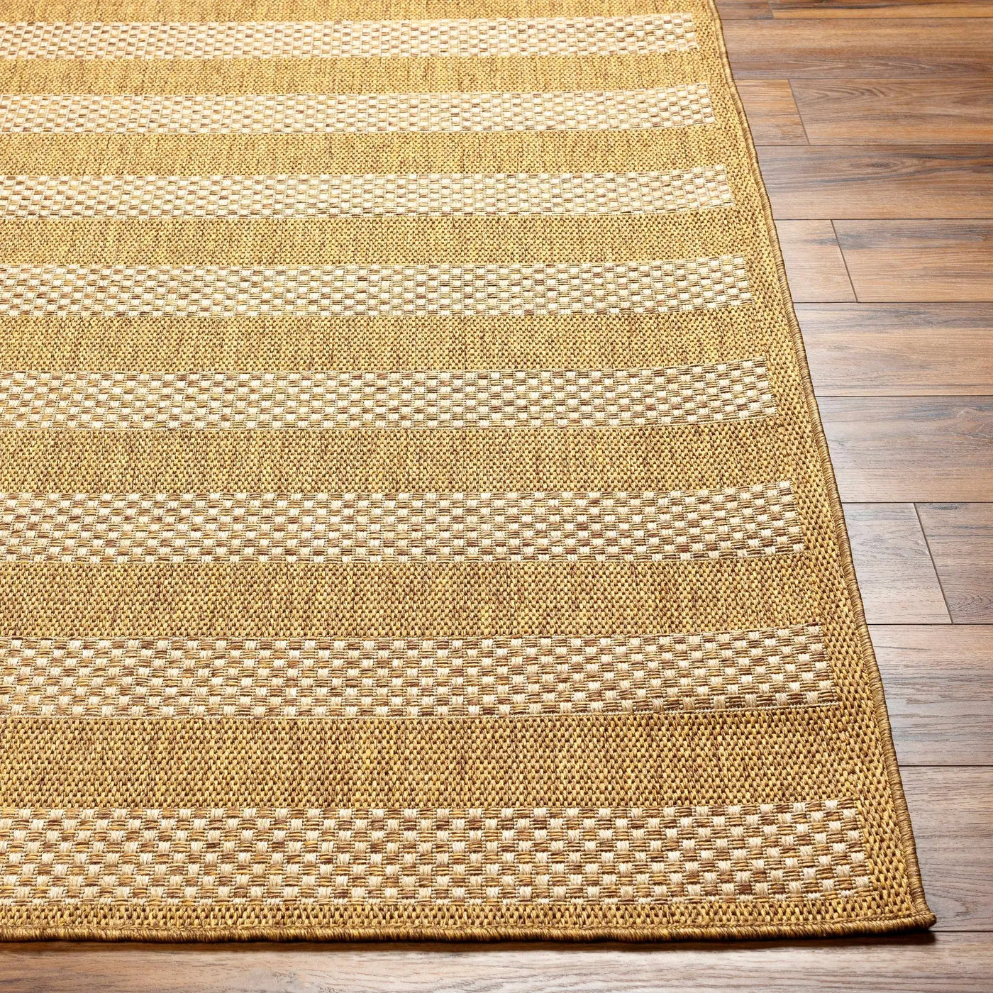 Hiero Flatweave Faux Jute Outdoor Rug by Boutique Rugs