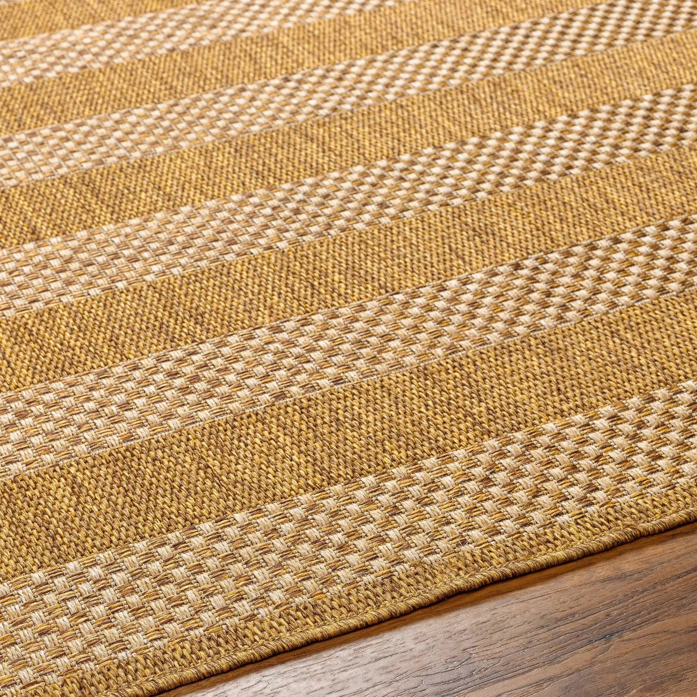 Hiero Flatweave Faux Jute Outdoor Rug by Boutique Rugs