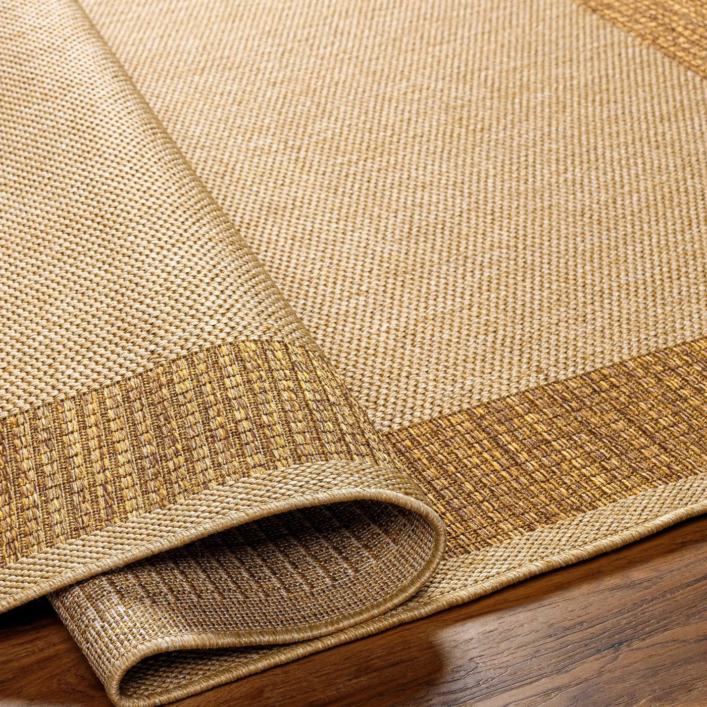 Inigo Flatweave Faux Jute Outdoor Rug by Boutique Rugs