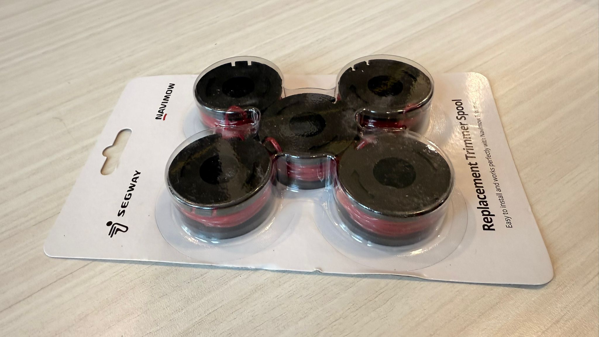 Segway Navimow Replacement Trimmer Spool for Segway Navimow X3 Series – 5-Pack, Preloaded Lines by Outdoor-USA®