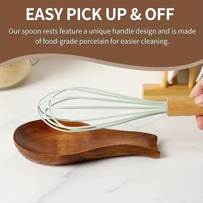 Spoon Holder - Modern Wooden Small by House Of Avana