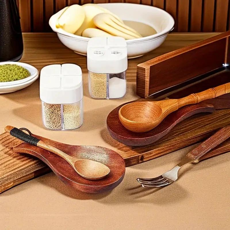 Spoon Holder - Modern Wooden Small by House Of Avana