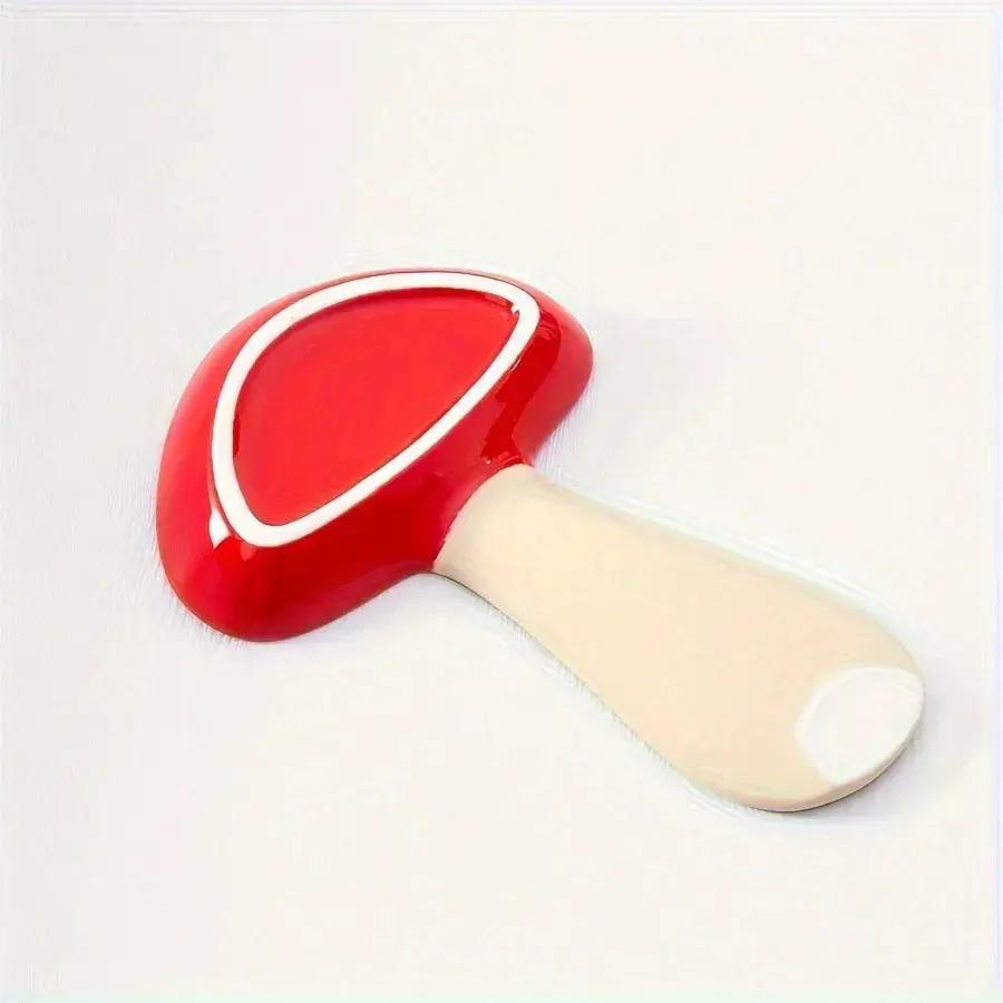 Spoon Rest - Ceramic Mushroom Shape by House Of Avana