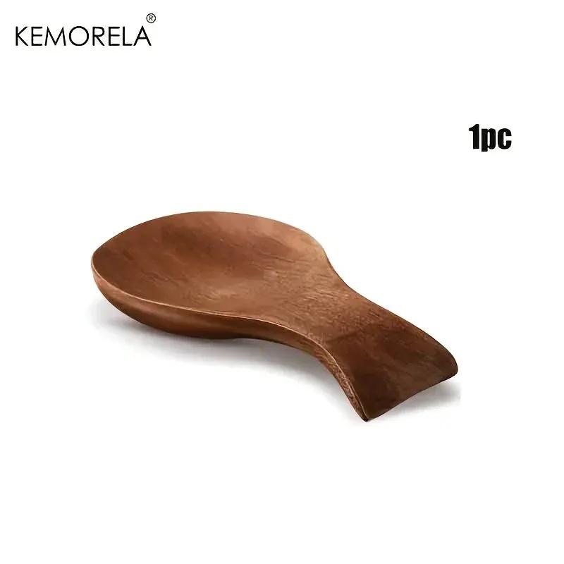 Spoon Rest - Rustic Wooden Brown by House Of Avana