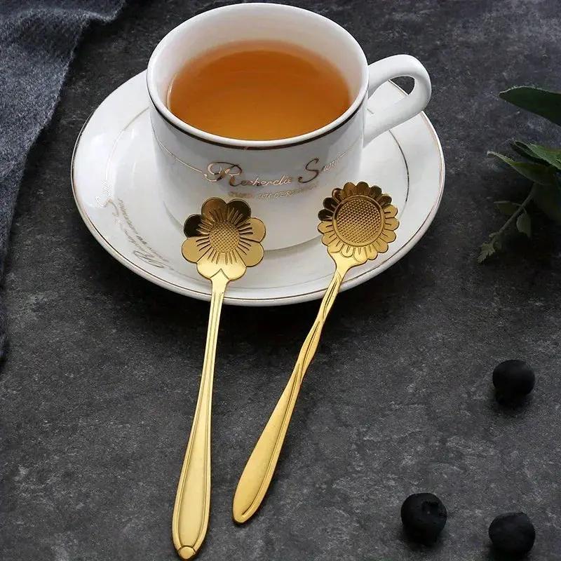Spoon Set - Stainless Steel Small by House Of Avana