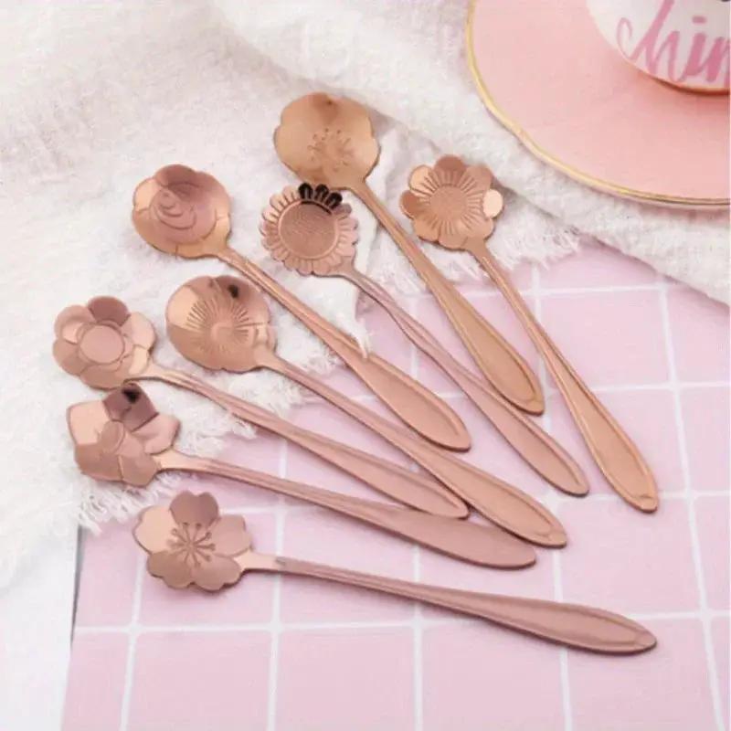 Spoon Set - Stainless Steel Small by House Of Avana