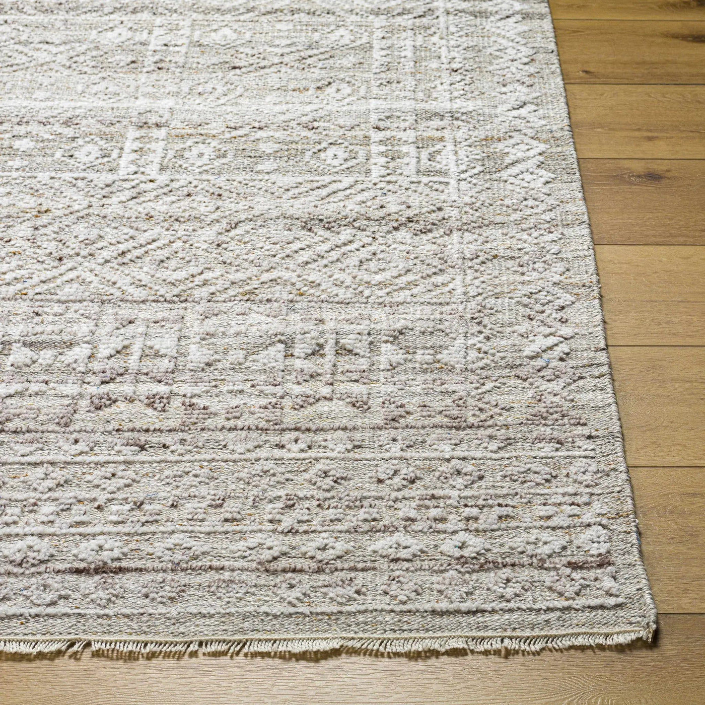 Kazi Beige Premium Area Rug - Clearance by Boutique Rugs