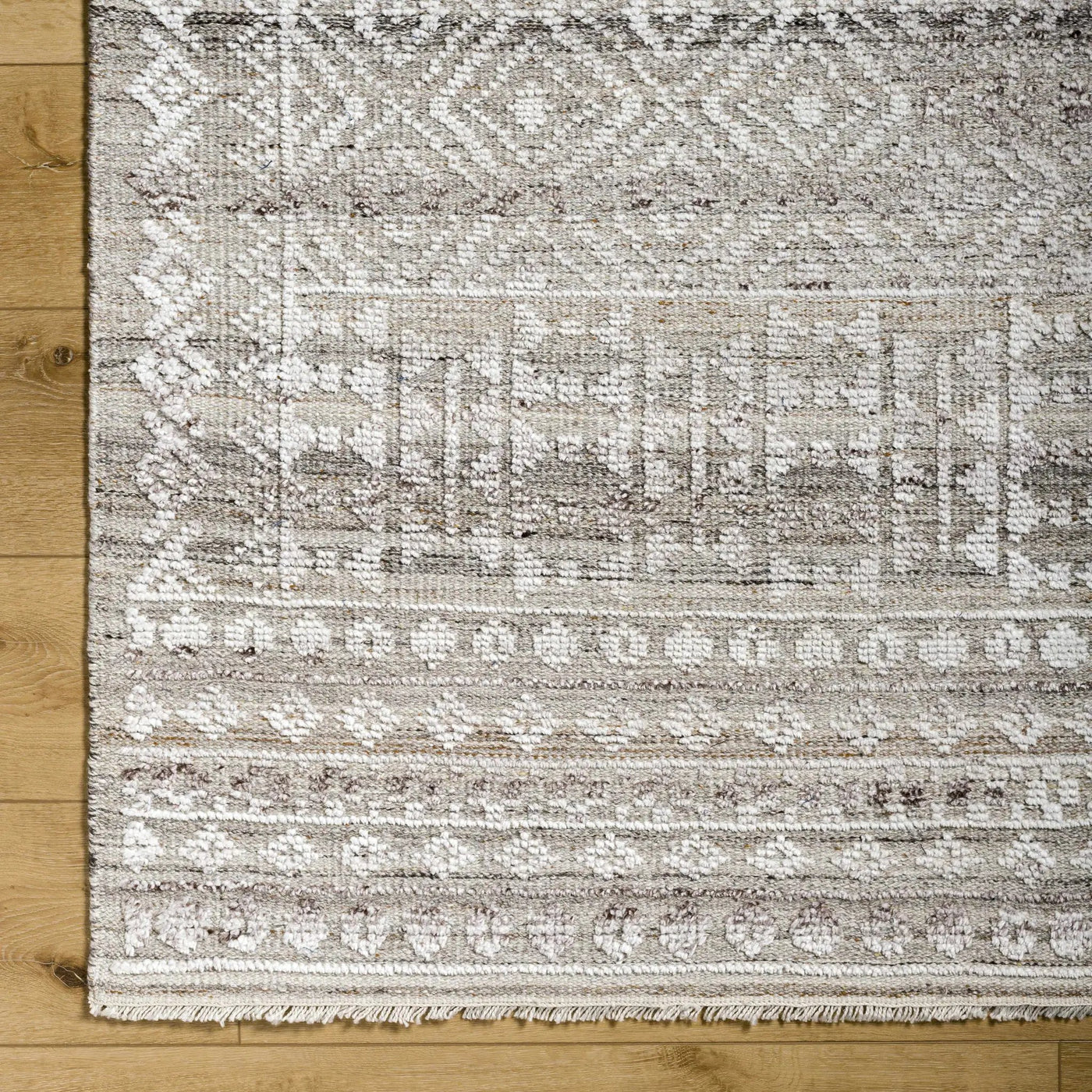 Kazi Beige Premium Area Rug - Clearance by Boutique Rugs