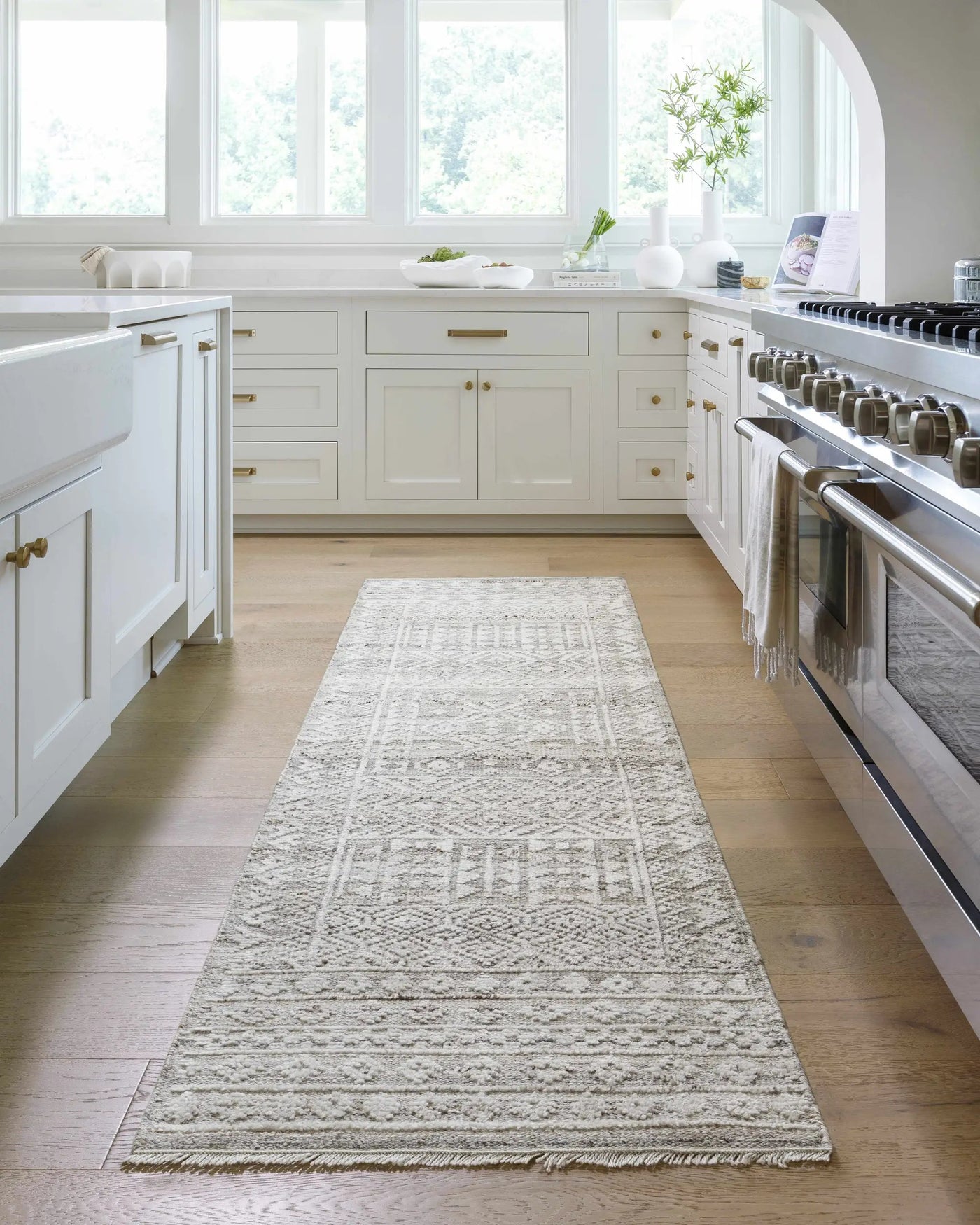 Kazi Beige Premium Area Rug - Clearance by Boutique Rugs