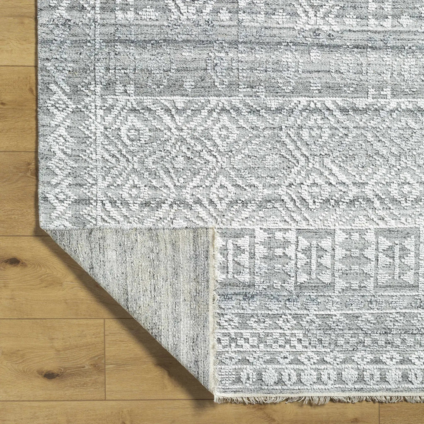 Gray Kazi Area Rug - Clearance by Boutique Rugs