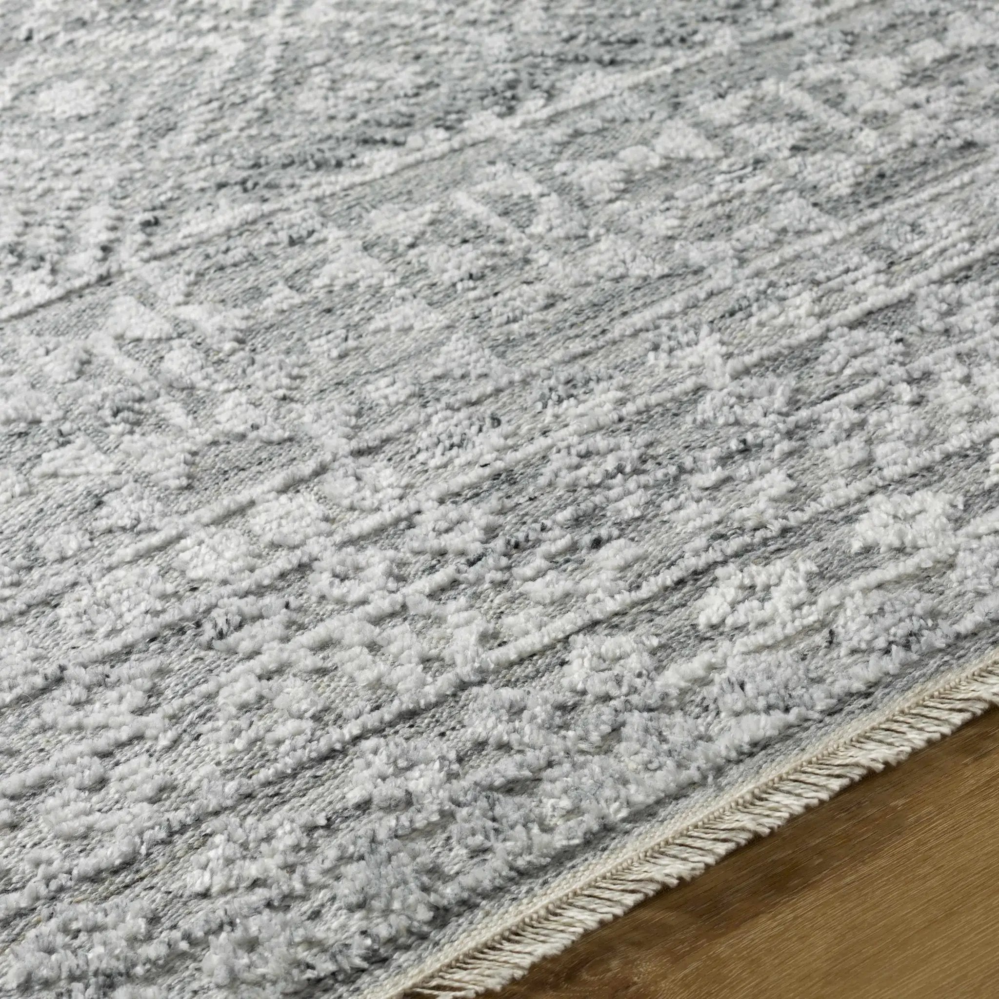 Gray Kazi Area Rug - Clearance by Boutique Rugs