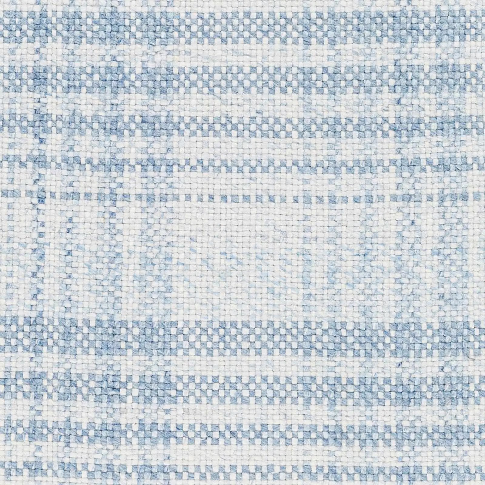 Inara Blue Plaid Area Rug by Boutique Rugs
