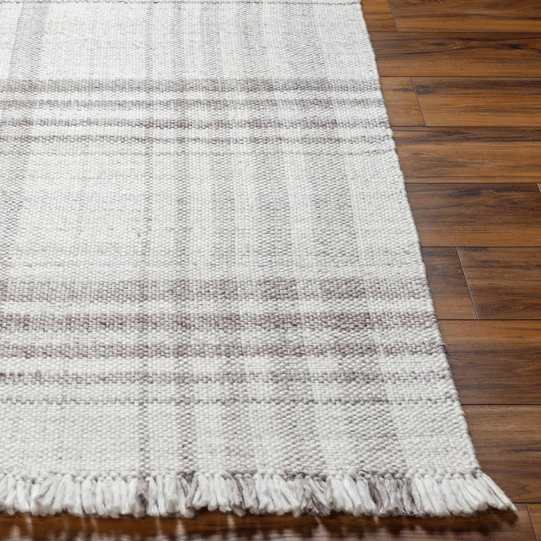 Inara Plaid Area Rug - Clearance by Boutique Rugs