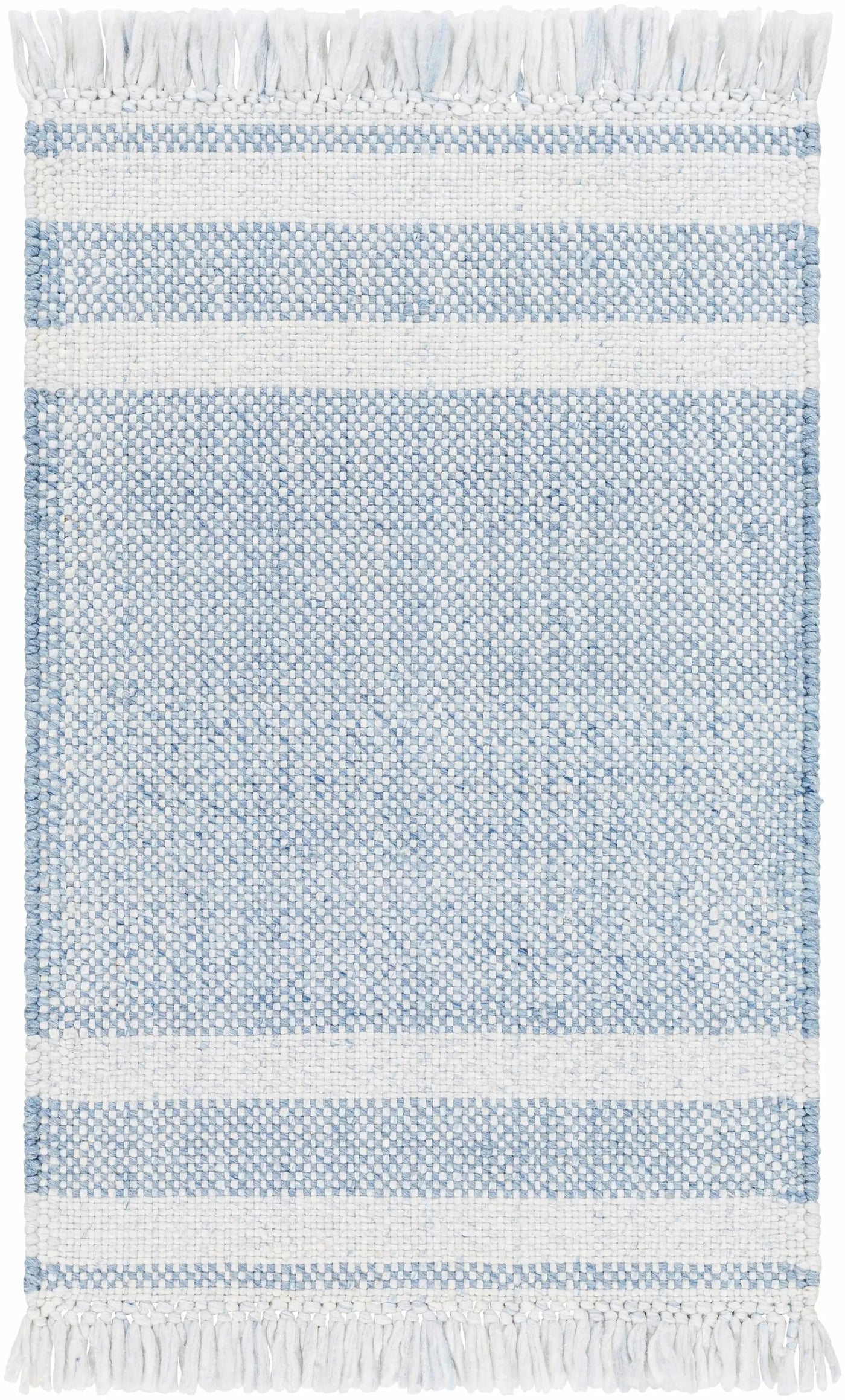 Loic Silver Blue Area Rug by Boutique Rugs