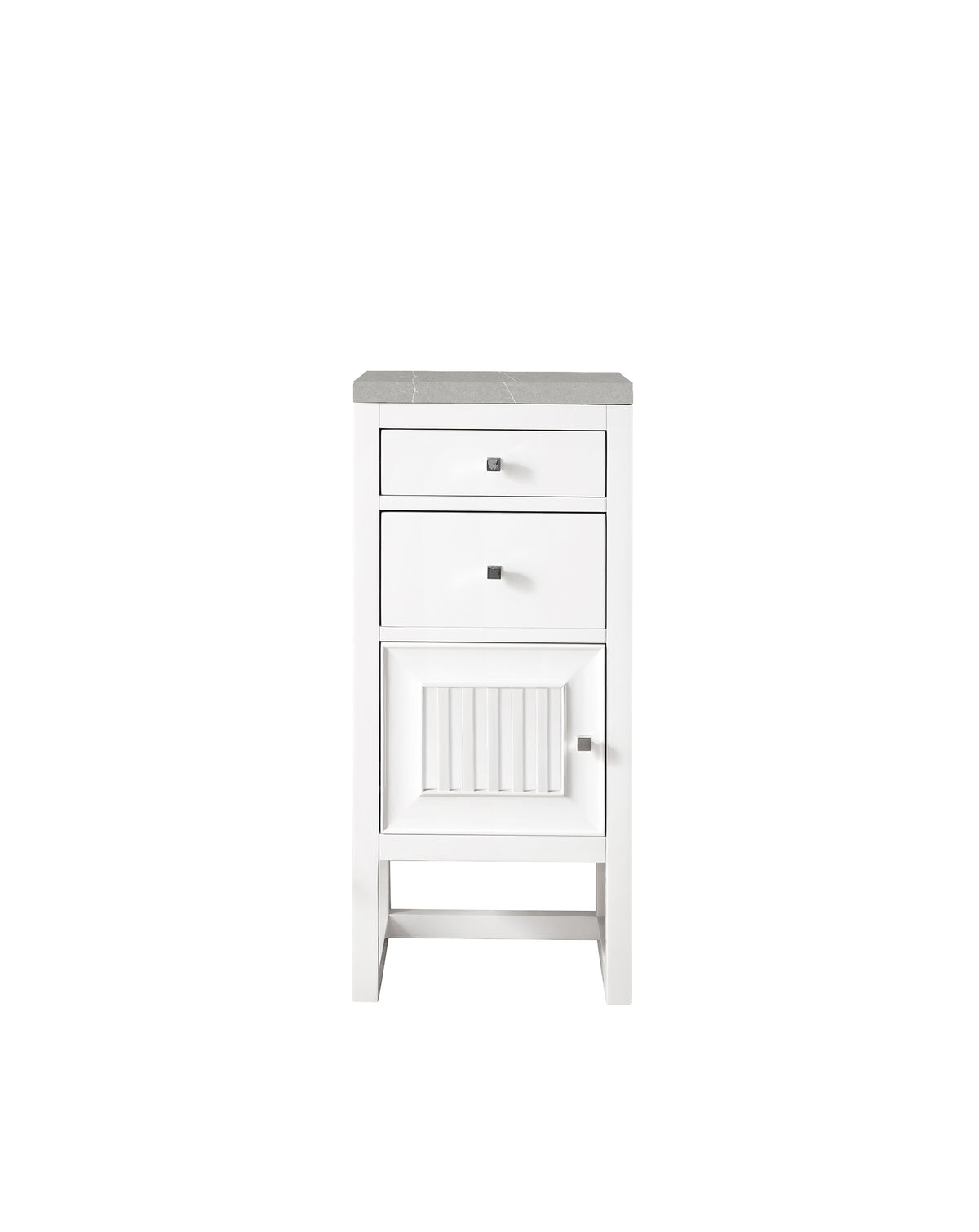 James Martin Athens 15" Base Cabinet, Glossy White, view 15