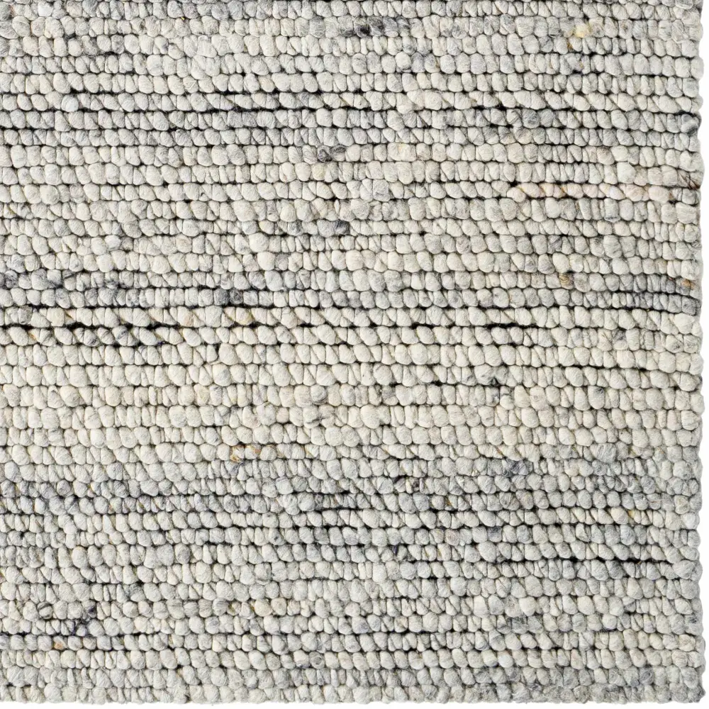 Olisa Cream & Gray Wool Area Rug by Boutique Rugs
