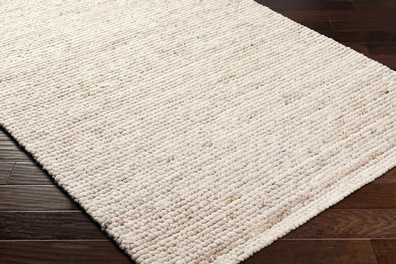 Olisa Cream Wool Area Rug by Boutique Rugs