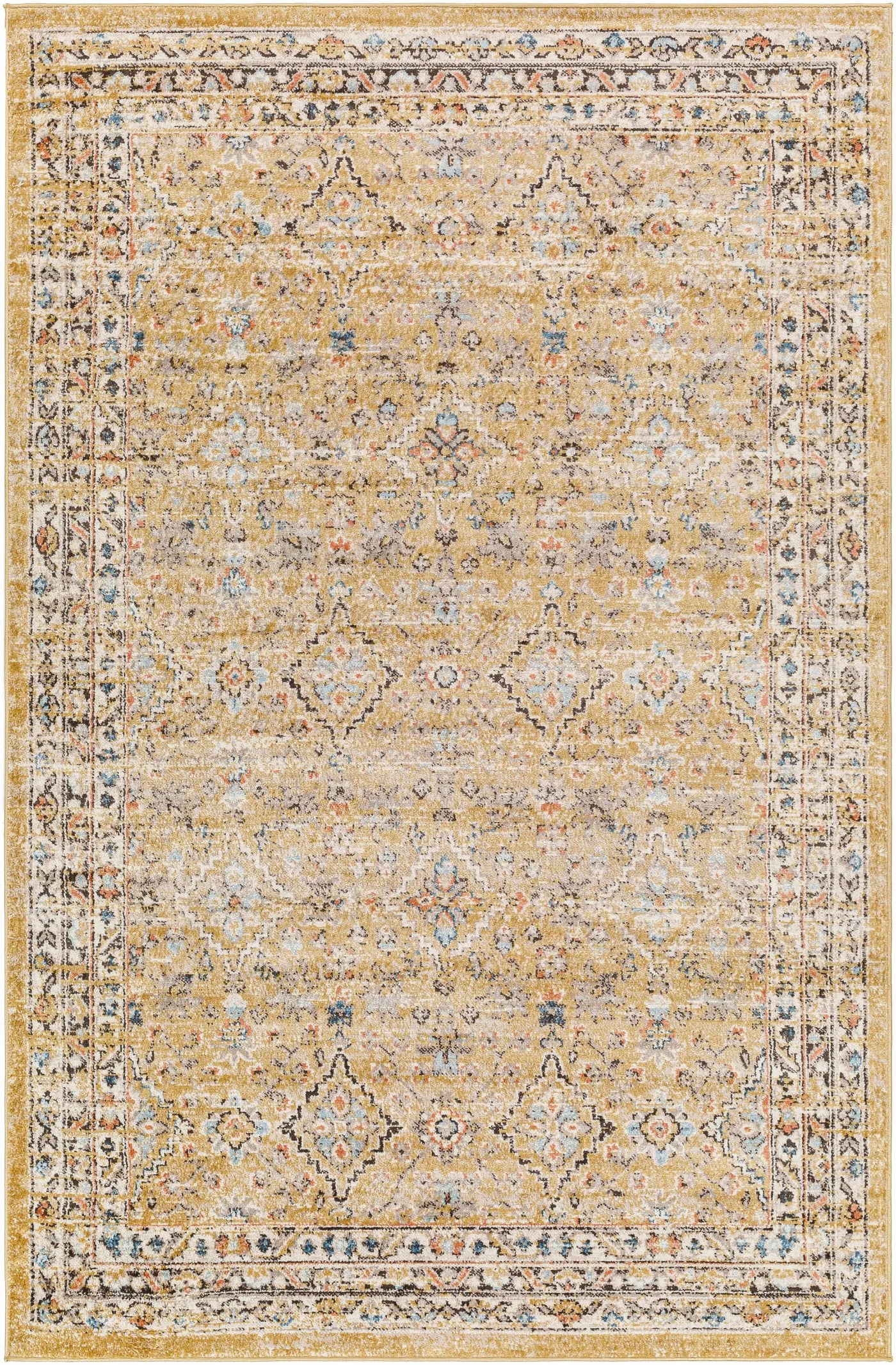 Ares Light Beige Area Rug - Clearance by Boutique Rugs