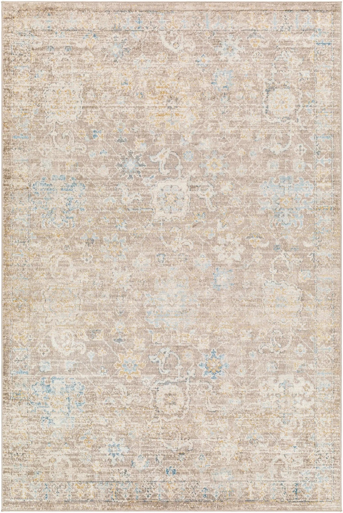 Harim Light Brown Area Rug - Clearance by Boutique Rugs