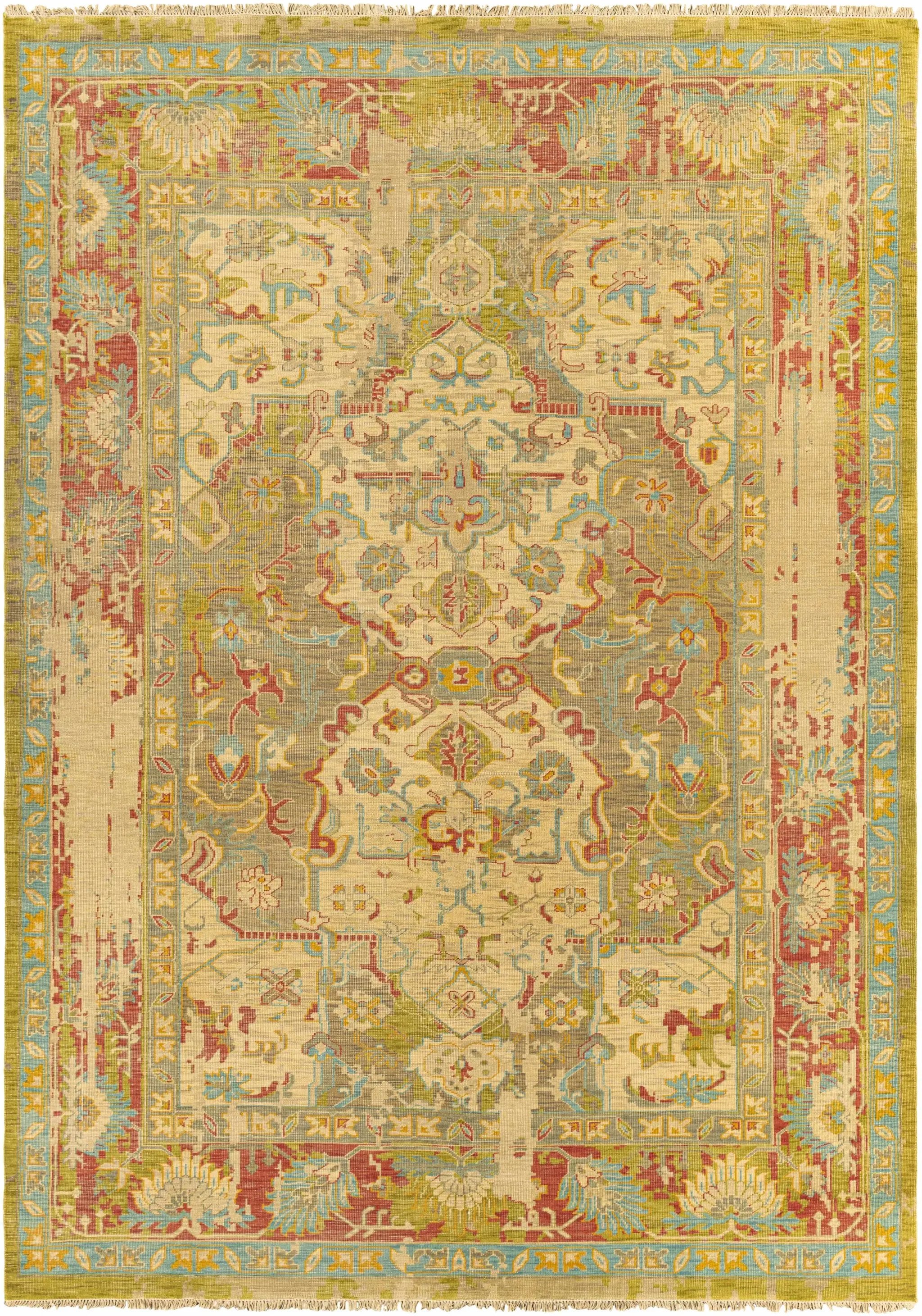 Spurger Premium Handmade Wool Rug - Clearance by Boutique Rugs