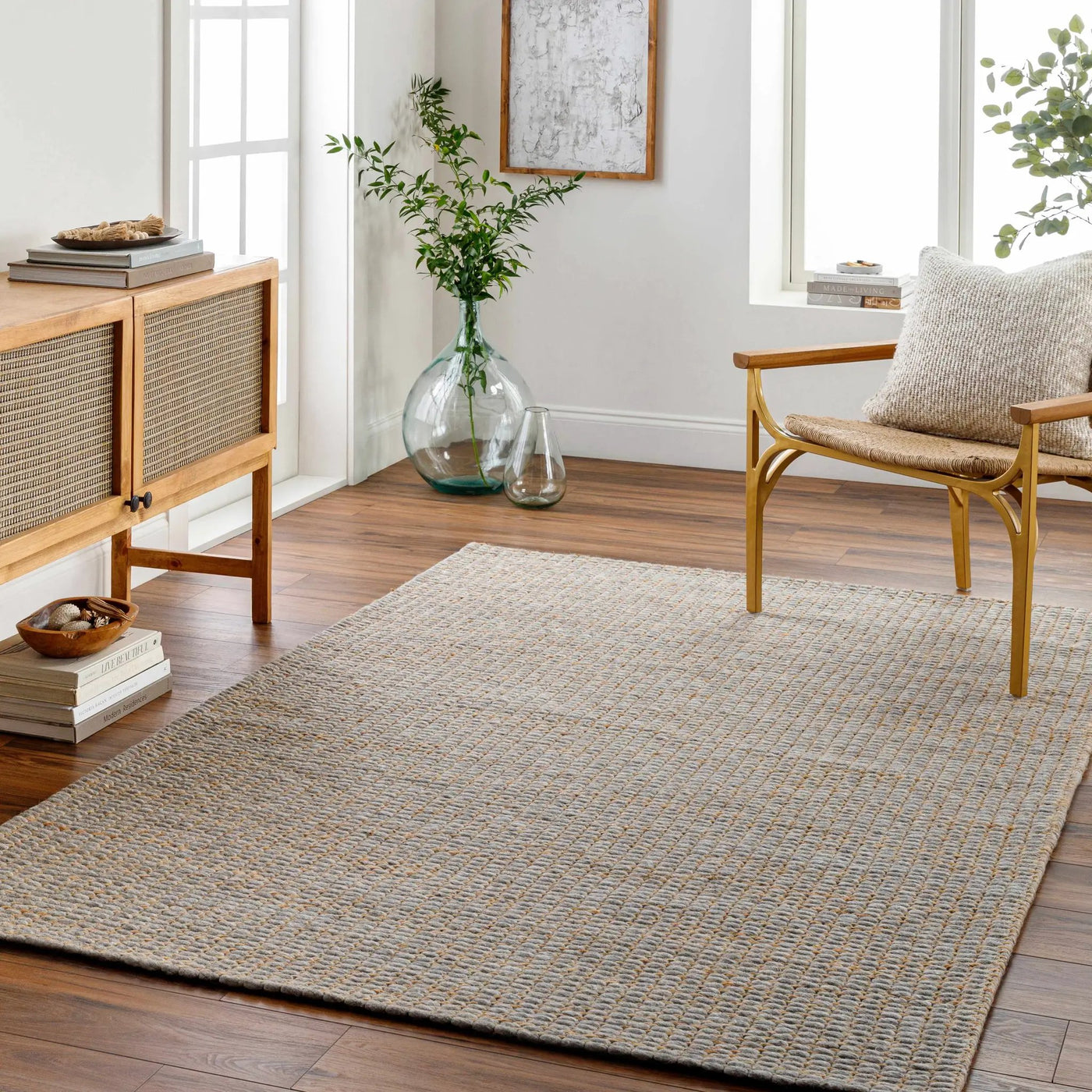 Riki Gray Area Rug by Boutique Rugs